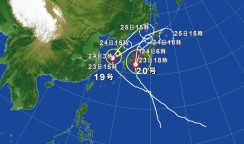 台風シーズン到来！